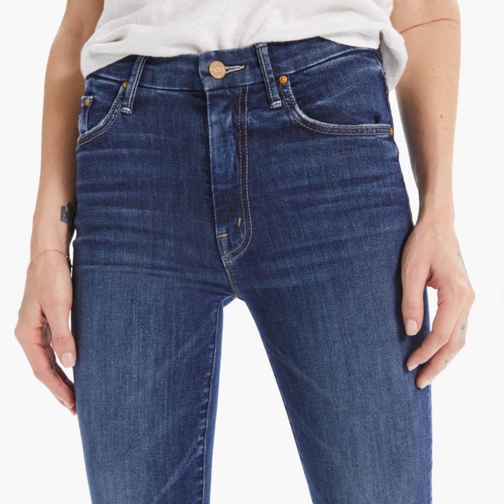 Mother Looker High Waisted Skinny Jeans - Picture 3 of 3
